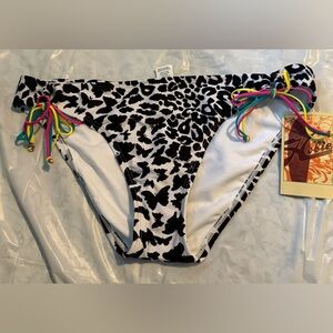 Women’s Hobie Extra Large Adjustable Hipster Swim Bikini Bottom XL NWT